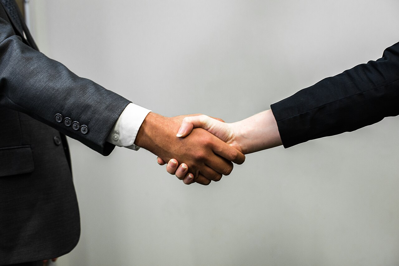 Business conversation and agreement