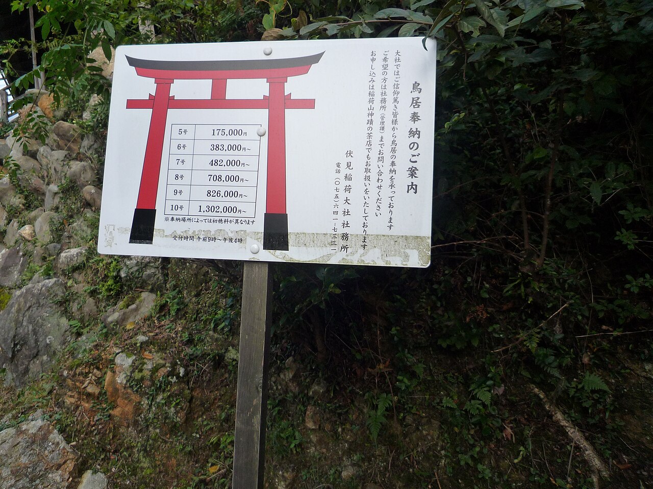 伏見稲荷大社の鳥居