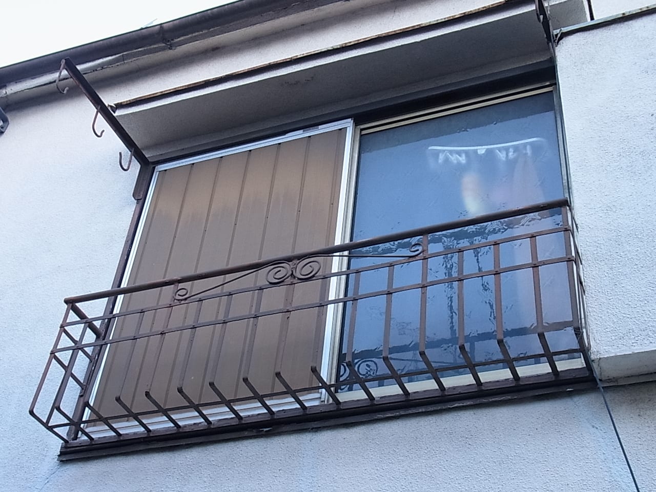 部屋干しの様子